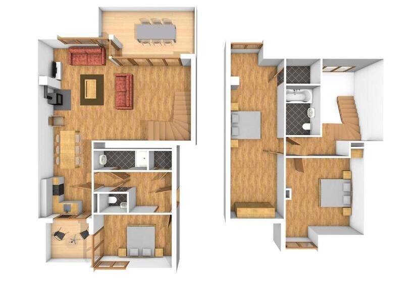 Апартаменты 3 Спальни, Apart Holidays   Marina Walensee