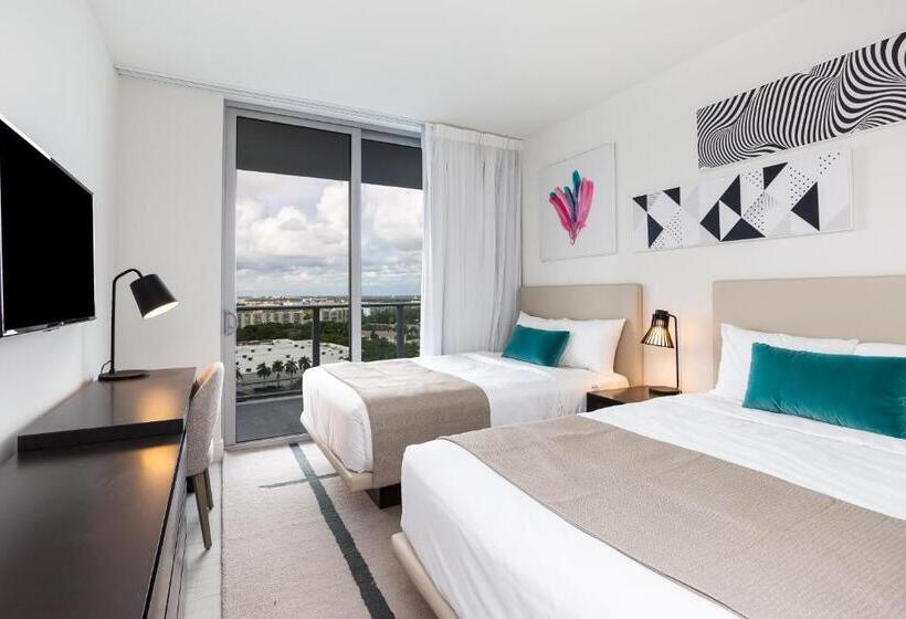Люкс 3 Спальни, Hyde Beach House Hollywood Private Suites