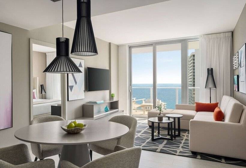 Люкс 2 Спальни, Hyde Beach House Hollywood Private Suites