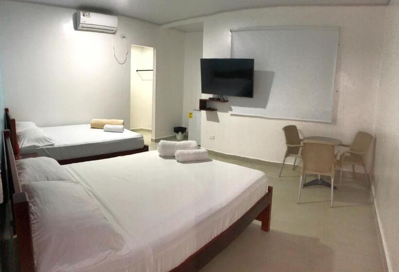 ４ベッドルームクラシックタイプ, Apartahotel Caribe Diez