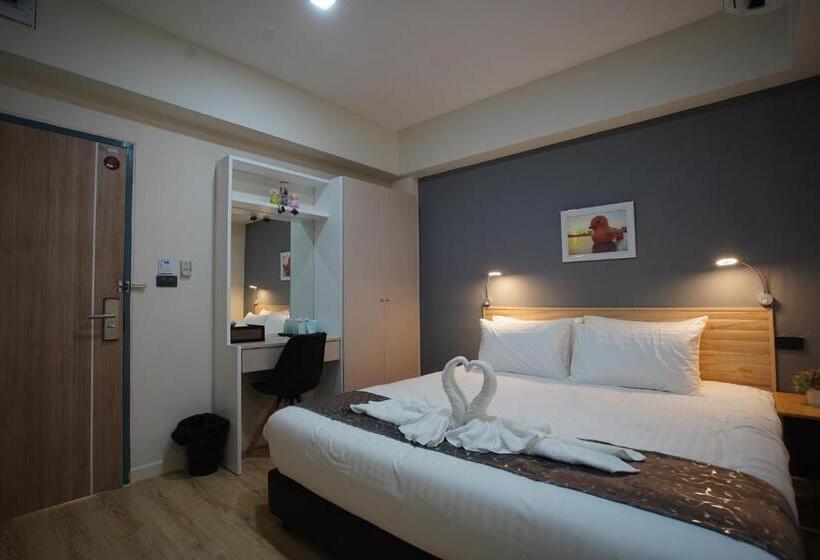 带大床的标准间, Tisa Hotel Udonthani