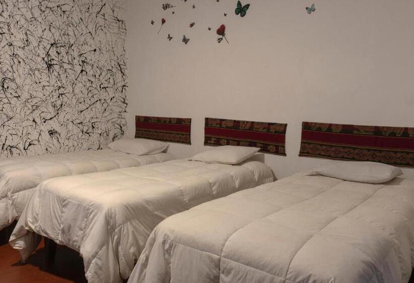 Quarto Triplo Estandar Banheiro Compartilhado, Posada Azul Cusco