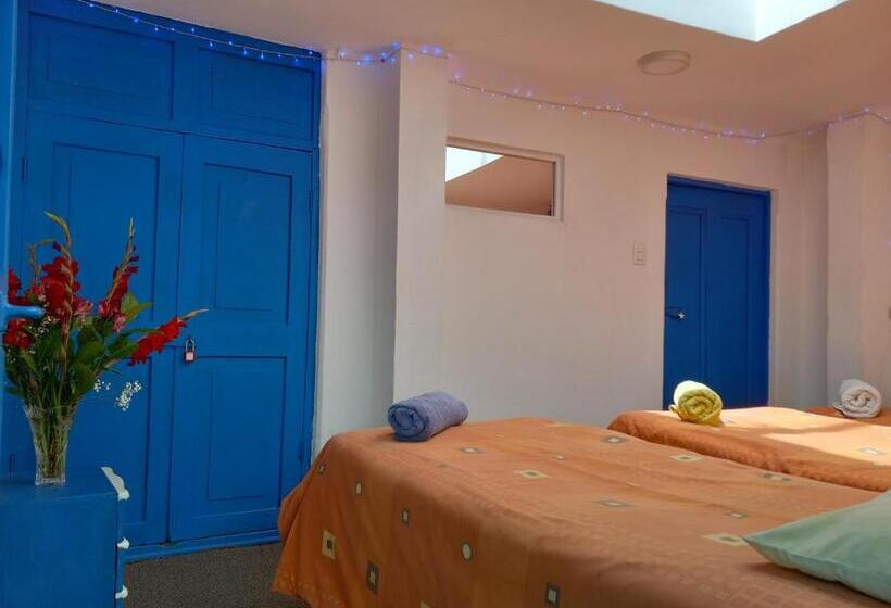 Quarto Triplo Estandar Banheiro Compartilhado, Posada Azul Cusco
