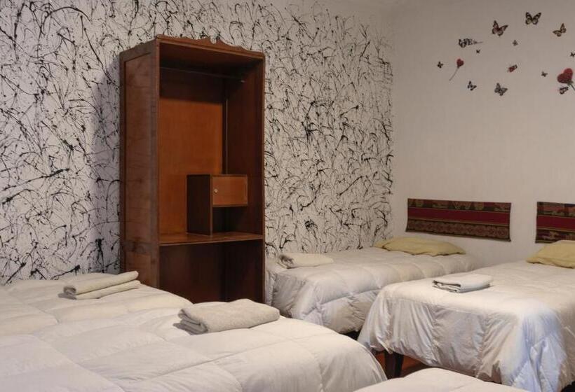 Quarto Quadruplo Estandar Banheiro Compartilhado, Posada Azul Cusco