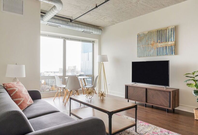 1 Szobás Executive Apartman, Kasa South Loop Chicago