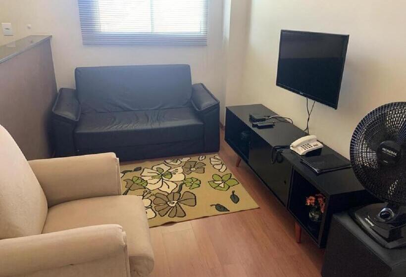 آپارتمان 1 خوابه همکف, Flor Que Ri   Flats Mobiliados Na Melhor Localização