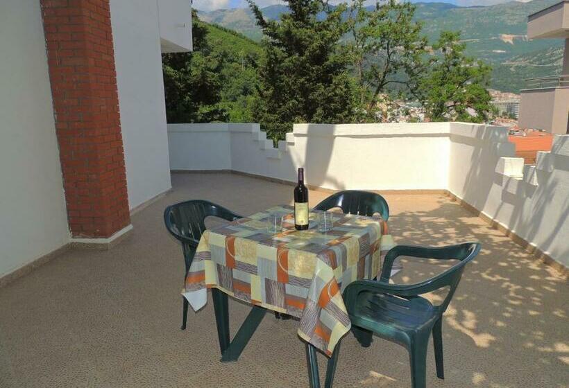 اتاق استاندارد با تراس, Villa Budvanka Guesthouse
