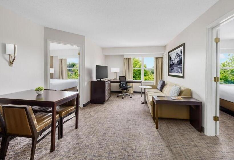 Люкс 2 Спальни, Residence Inn Boston Franklin