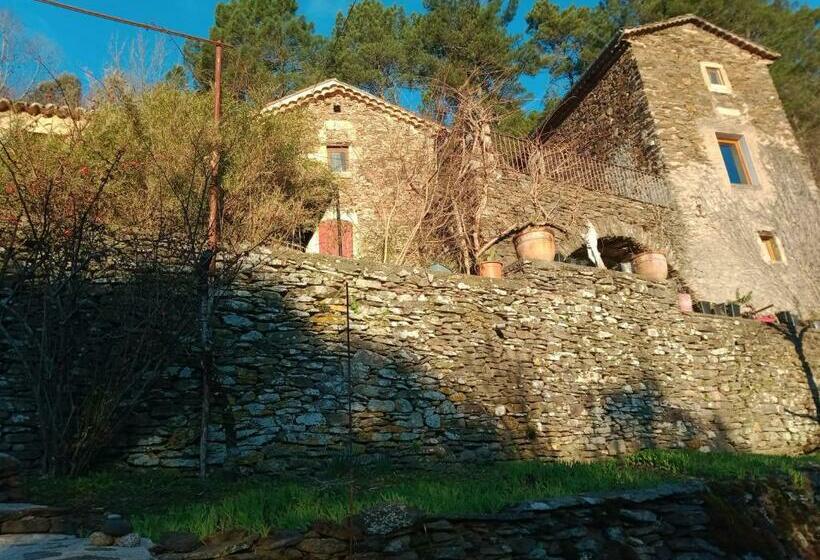标准间带山景, Au Mas Des Sources Cevenol