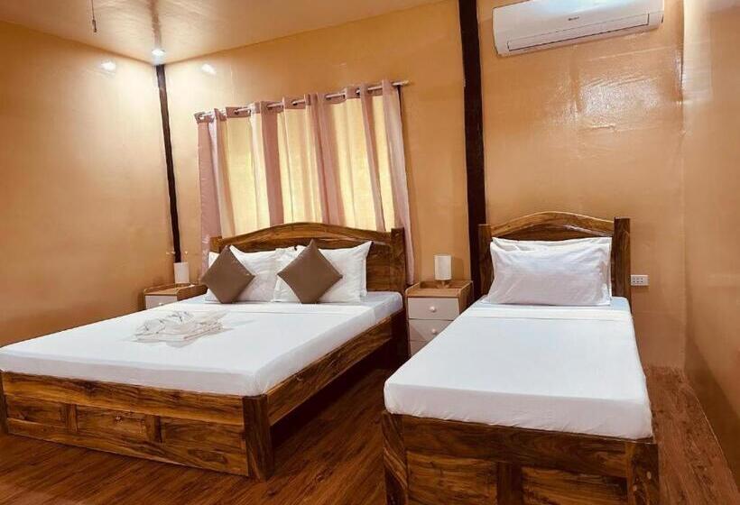 Семейный Номер Вид на Сад, Loboc Cool River Resort