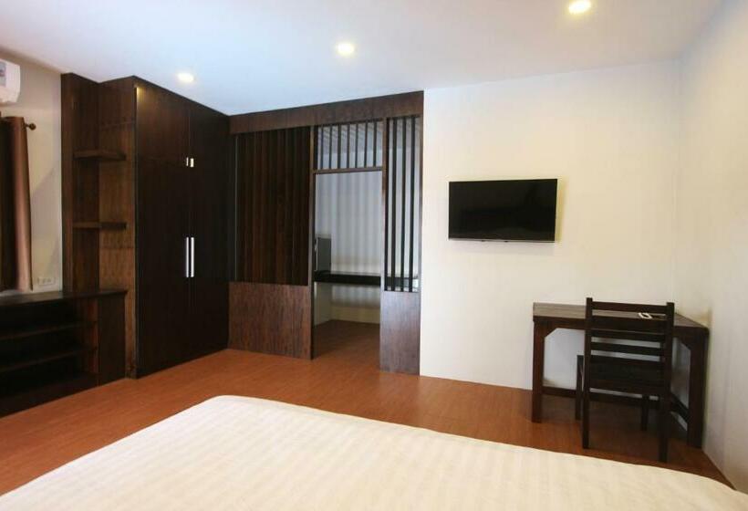 ویلای 1 خوابه با چشم‌انداز باغ, Rongsang Resort