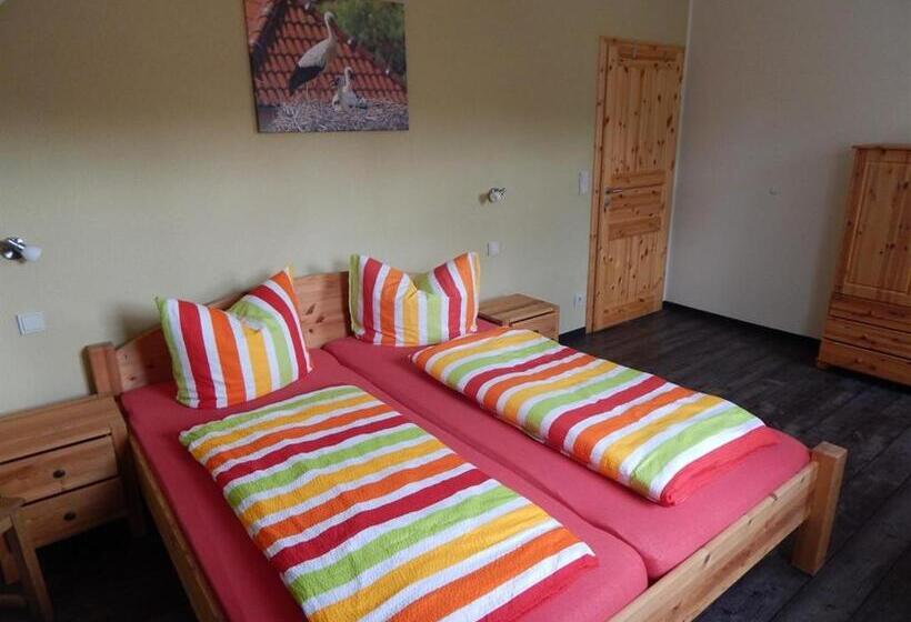 Апартаменты 1 Спальня с Балконом, Pension + Apartments Tor Zum Spreewald