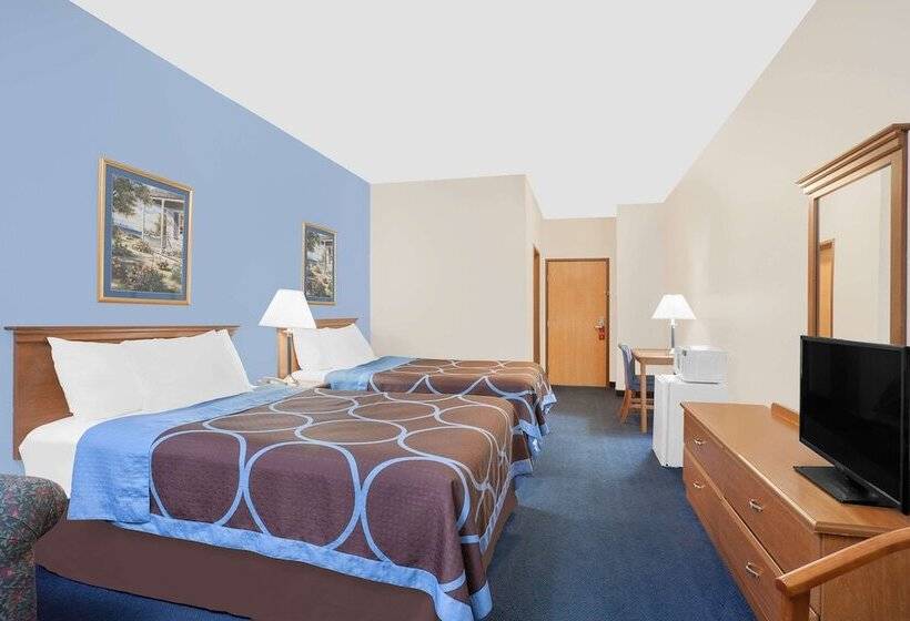 Номер Стандарт 2 Двуспальные Кровати, Super 8 By Wyndham Cobleskill Ny