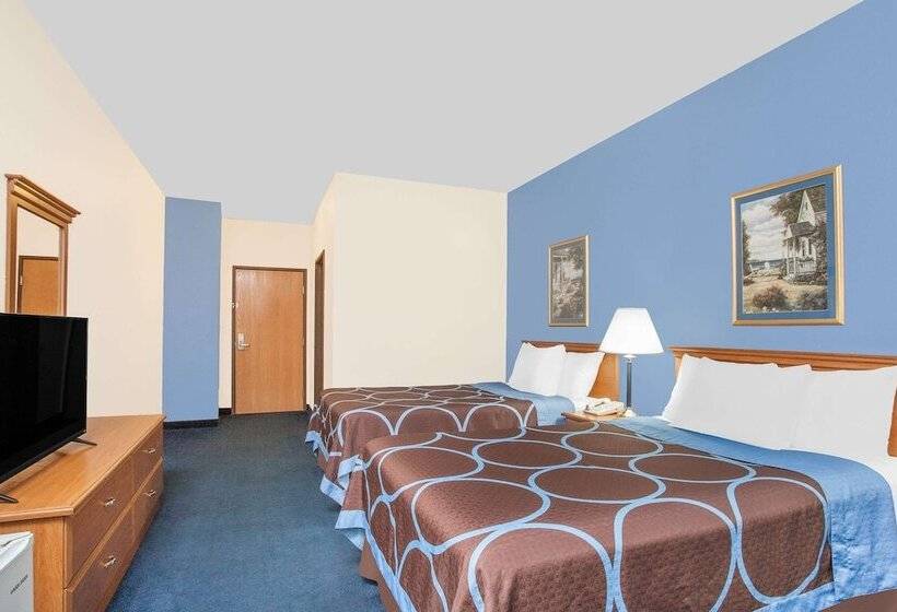 Номер Стандарт 2 Двуспальные Кровати, Super 8 By Wyndham Cobleskill Ny