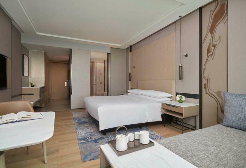 Номер Deluxe Кровать Кинг, Fuzhou Marriott Hotel Riverside