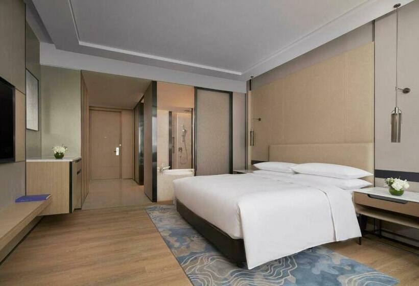 キングサイズベッドのスーペリアルーム, Fuzhou Marriott Hotel Riverside
