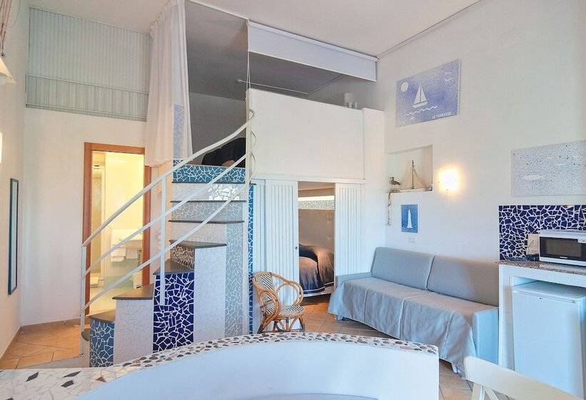 Апартаменты 1 Спальня Вид на Море с Балконом, Residence Le Terrazze