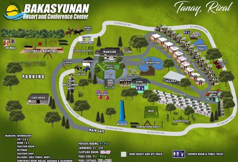 اتاق استاندارد چهار تخته, Bakasyunan Resort And Conference Center   Tanay