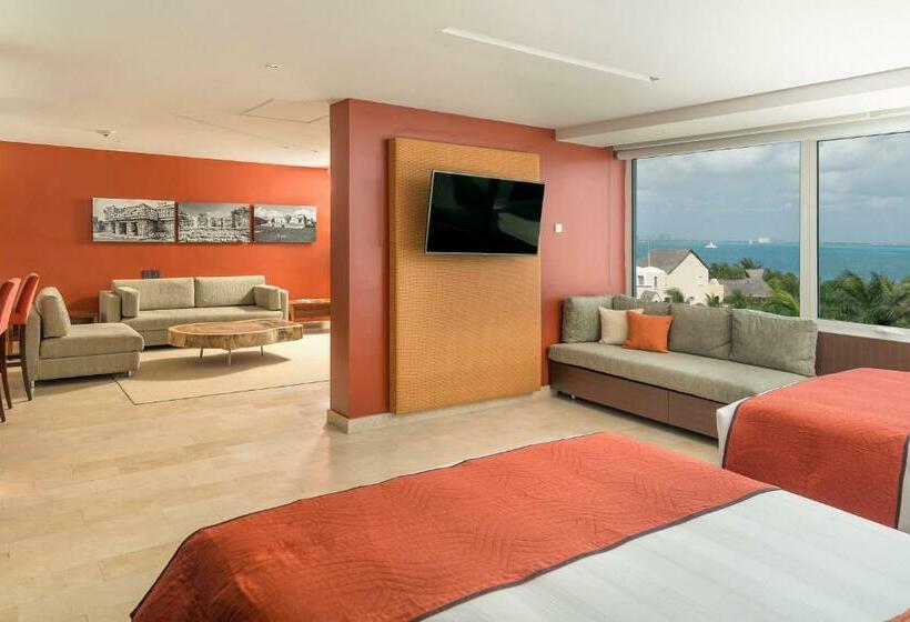 Apartament Club cu vedere la mare, Intercontinental Presidente Cancun Resort