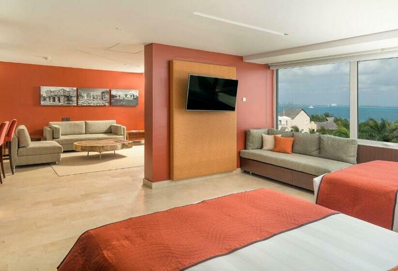 Apartament Club cu vedere la mare, Intercontinental Presidente Cancun Resort