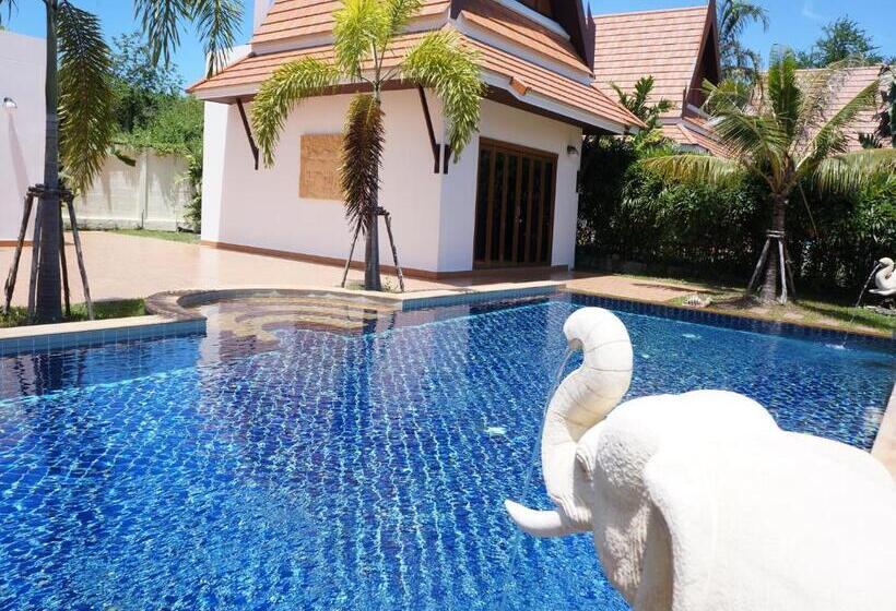 침실 1개 디럭스 빌라, Vip Chain Resort Pool Villa