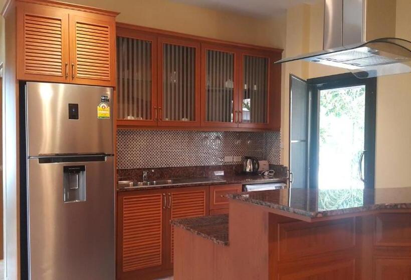 침실 4개 빌라, Vip Chain Resort Pool Villa