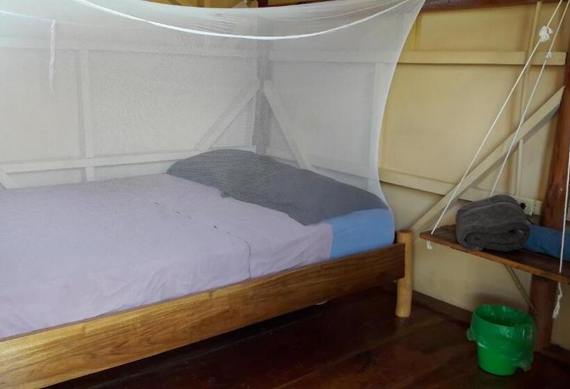 اتاق استاندارد با سرویس بهداشتی مشترک, La Urraca Loca Hostel