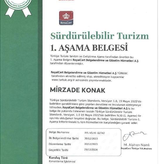 Superior Oda, Mirzade Konak