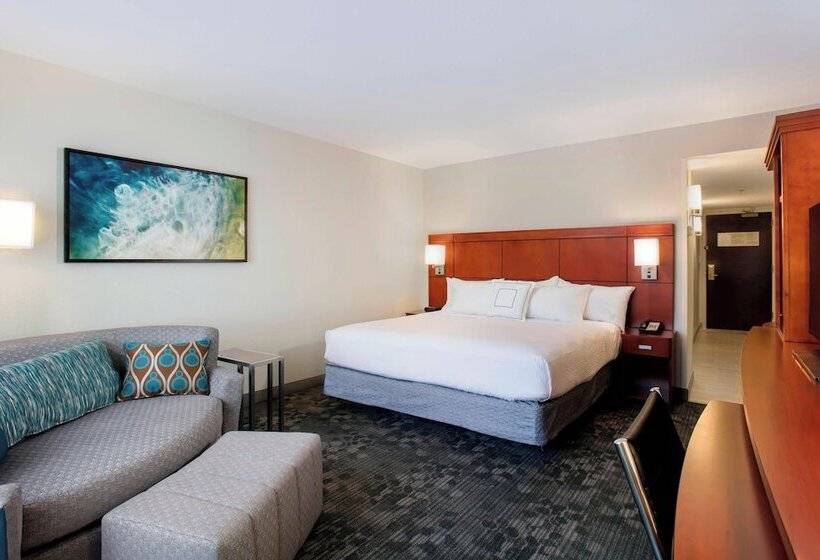 Habitación Estándar Cama Matrimonio, Courtyard By Marriott Myrtle Beach Barefoot Landing
