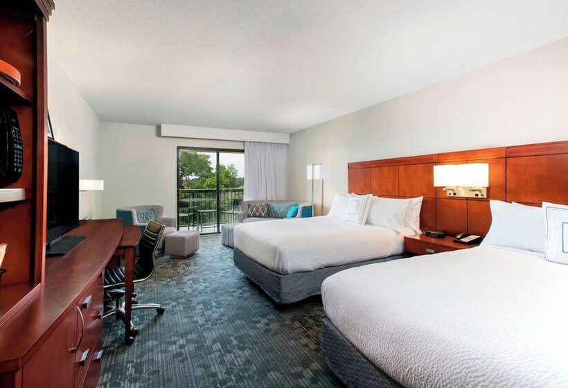 Habitación Estándar 2 Camas Matrimonio, Courtyard By Marriott Myrtle Beach Barefoot Landing