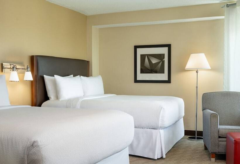 带2个双人床的标准工作室, Four Points By Sheraton Orlando International Drive