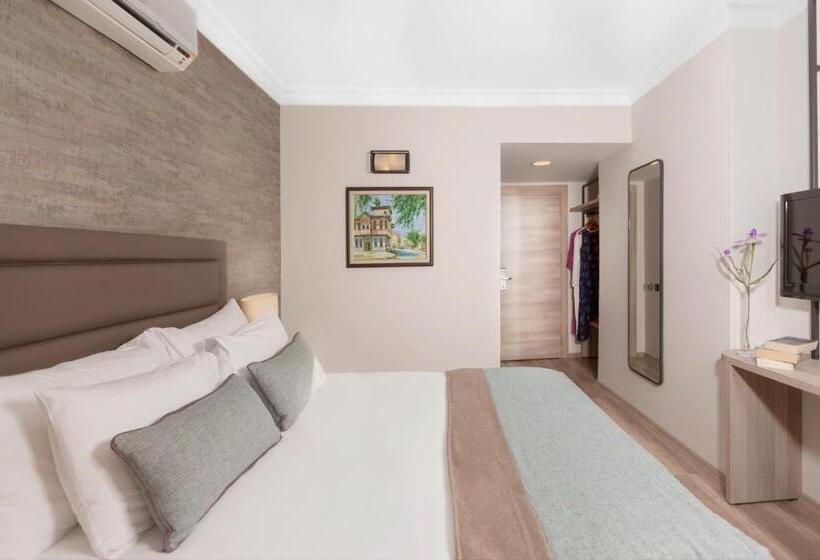 اتاق استاندارد با چشم‌انداز باغ, Pırıl Hotel Thermal&beauty Spa