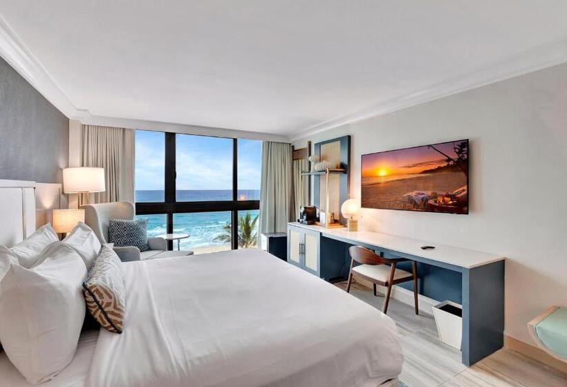 带大床的标准间, Tideline Palm Beach Ocean Resort And Spa