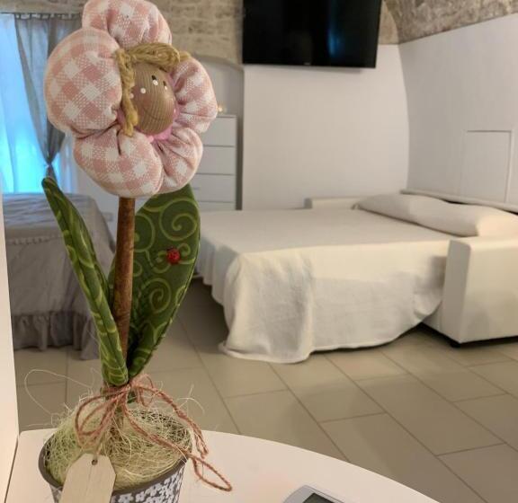 חדר לארבעה סטנדרטי עם נוף לגינה, B&b La Finestra Sui Giardini
