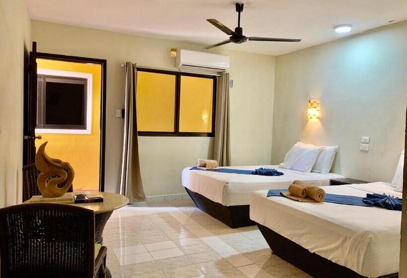 اتاق استاندارد با 2 تخت دوبل, Eco Hotel Green River