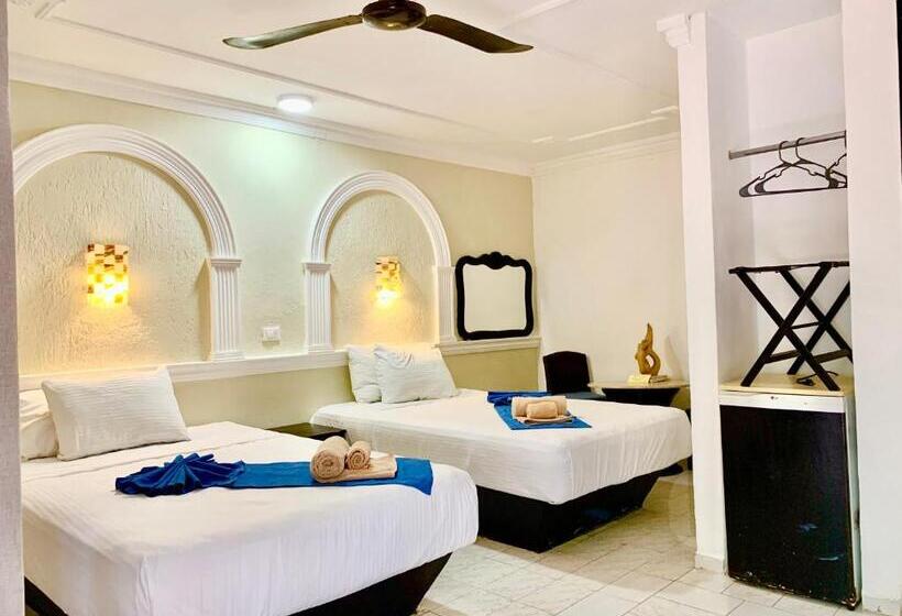 اتاق استاندارد با 2 تخت دوبل, Eco Hotel Green River