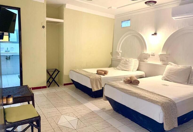 اتاق استاندارد با 2 تخت دوبل, Eco Hotel Green River