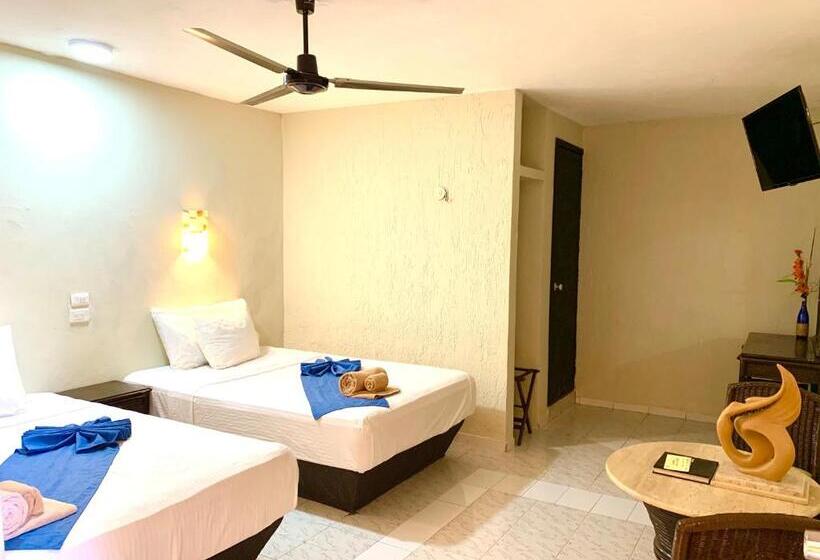 اتاق استاندارد با 2 تخت دوبل, Eco Hotel Green River