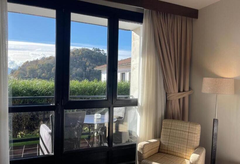 스탠다드 테라스 룸, Hosteria De Torazo Nature Hotel & Spa