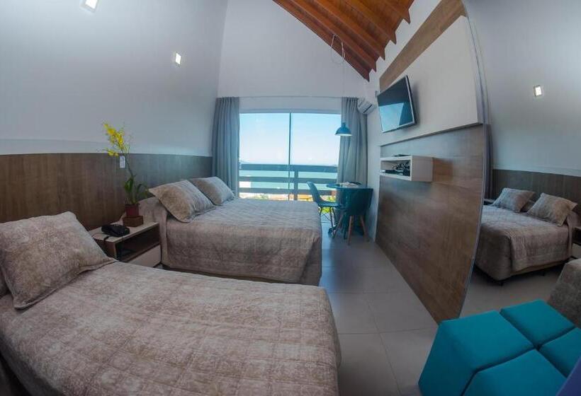 Triple Room Sea View, Pousada Do Arvoredo