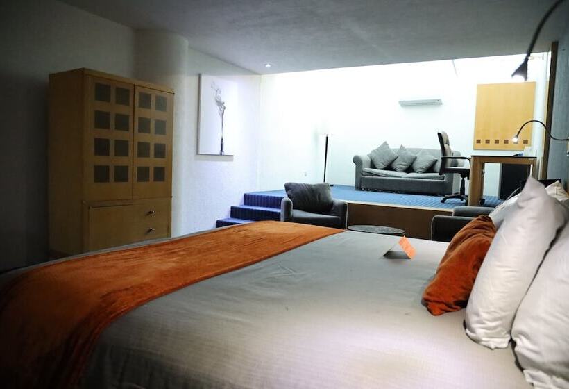 חדר דחוקס עם מיטת קינג, Real Inn Nuevo Laredo