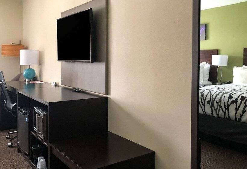 Номер Стандарт 2 Двуспальные Кровати, Sleep Inn & Suites Quebec City East