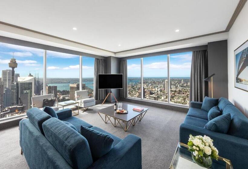 1침실 펜트하우스 아파트, Meriton Suites World Tower, Sydney