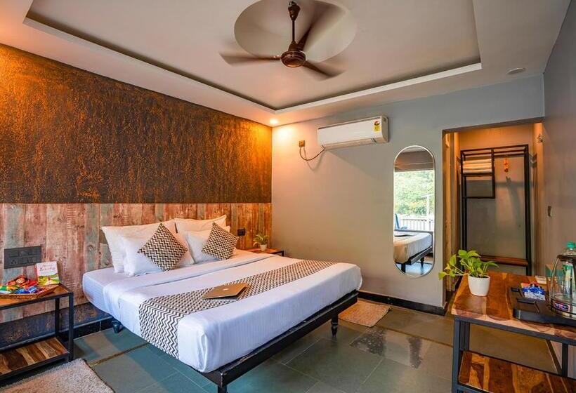 스탠다드 룸 가든 전망, Moustache Rishikesh Riverside Resort