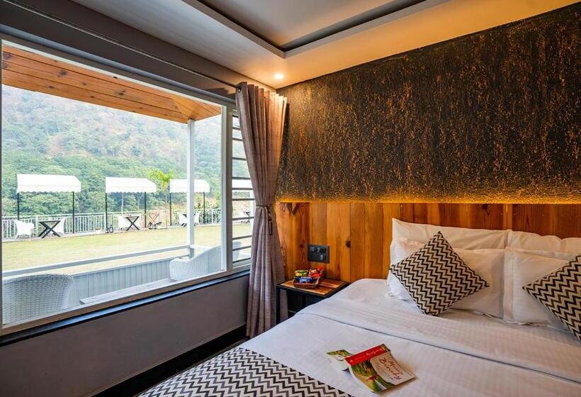 스탠다드 룸 산 전망, Moustache Rishikesh Riverside Resort