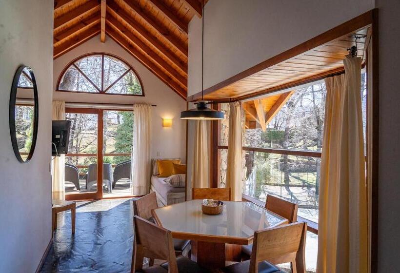 2침실 아파트 정원 전망, Paihuen  Resort De Montaña