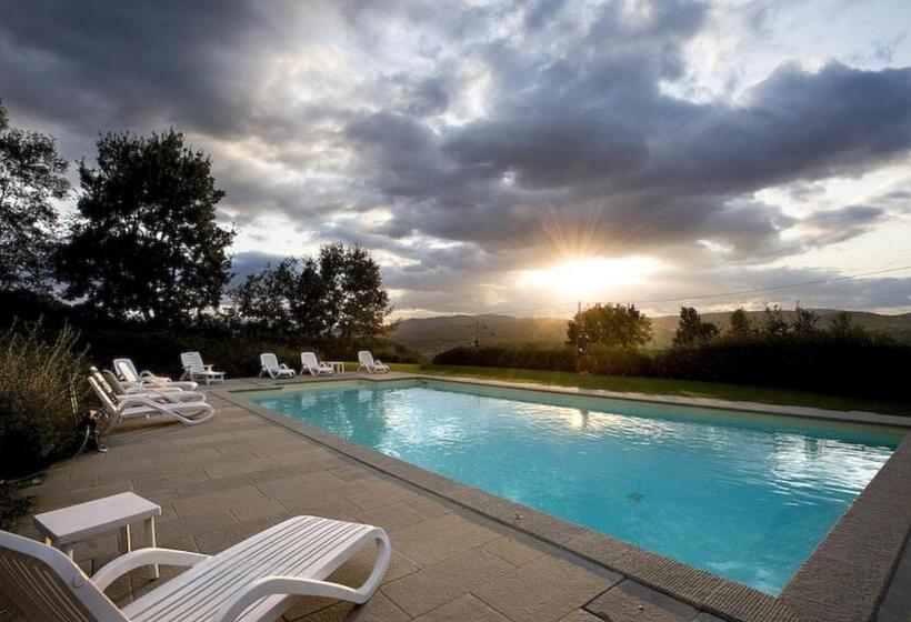 Апартаменты 1 Спальня с Террасой, Agriturismo Petrognano