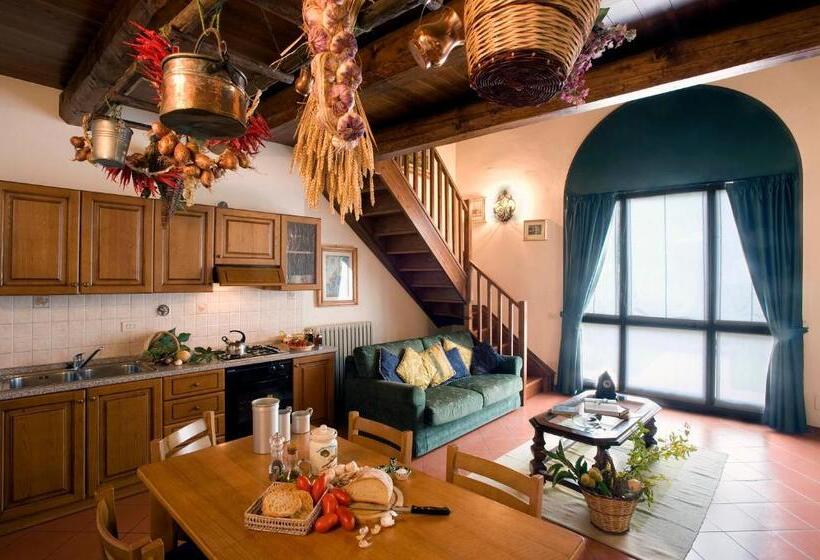 Апартаменты 1 Спальня Вид на Сад, Agriturismo Petrognano
