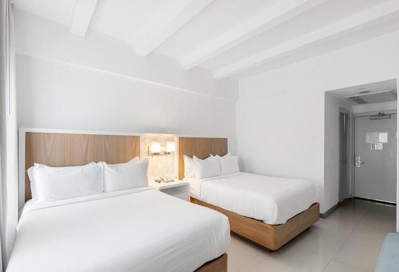 חדר סטנדרט שתי מיטות זוגיות, Townhouse  Miami