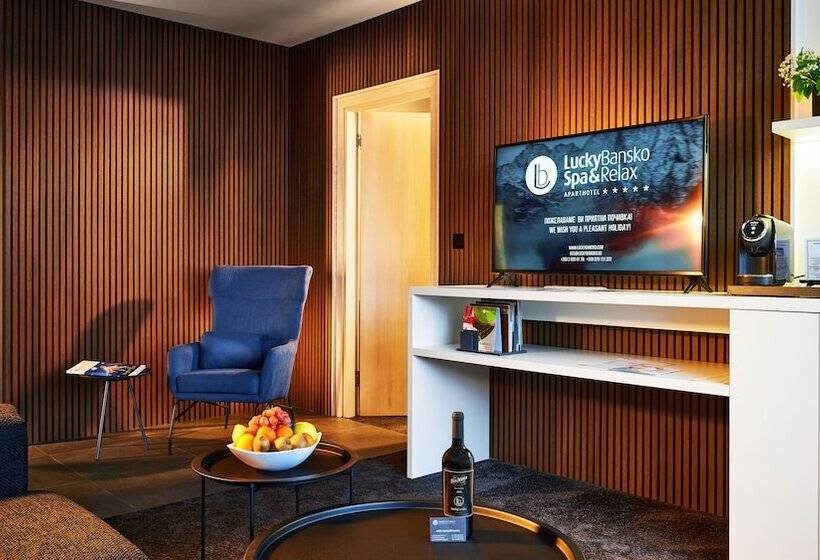 Апартаменты Deluxe 1 Спальня, Lucky Bansko Aparthotel Spa & Relax